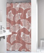 Mare 180Πx200Υ dark pink κουρτίνα μπάνιου υφασμάτινη Sealskin Κουρτίνες Mπάνιου