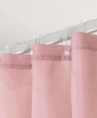 Earth 180Πx200Υ dark pink κουρτίνα μπάνιου υφασμάτινη Sealskin Κουρτίνες Mπάνιου