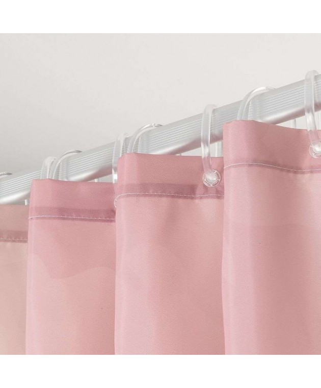 Earth 180Πx200Υ dark pink κουρτίνα μπάνιου υφασμάτινη Sealskin Κουρτίνες Mπάνιου