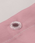 Earth 180Πx200Υ dark pink κουρτίνα μπάνιου υφασμάτινη Sealskin Κουρτίνες Mπάνιου