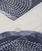 Mood 180Πx200Υ blue κουρτίνα μπάνιου πλαστική Sealskin Κουρτίνες Mπάνιου
