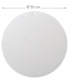 Rubelle Αντιολισθητικό Πατάκι Φ55cm White Sealskin