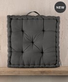 Μαξιλάρι δαπέδου 50X50X10 KATHY ΓΚΡΙ, RYTHMOS HOME ΝΕΕΣ ΑΦΙΞΕΙΣ