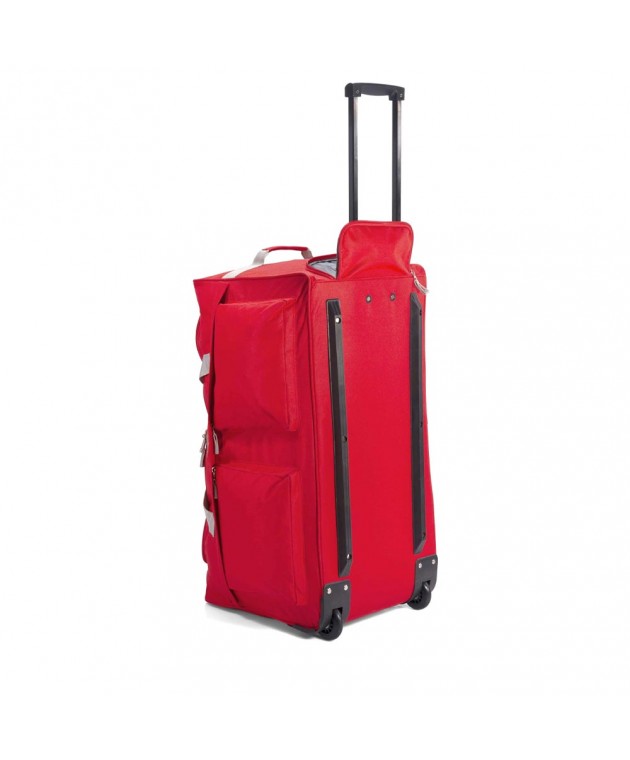 Σακ Βουαγιάζ Με Τρόλεϊ BENZI Κόκκινο BZ5704 53 x 30 x 27 cm. Με Τρόλεϊ