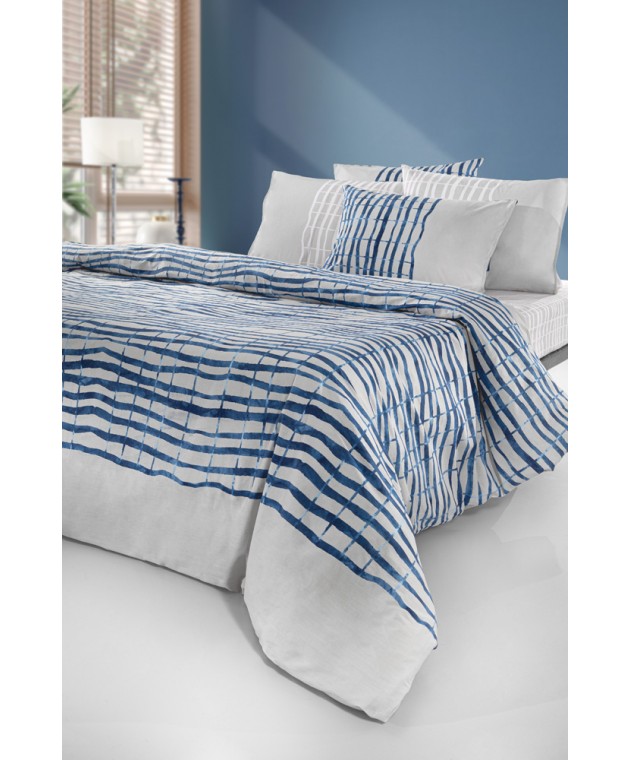 Σετ 3τμχ Σεντόνια Azzam Denim 165x265 Σεντόνια Μονά