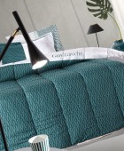 Πάπλωμα Status Petrol Suede 220x240 Παπλώματα Υπέρδιπλα