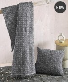 Ριχτάρι διθέσιου (180X240) STEFAN ANTHRACITE, RYTHMOS HOME Διθέσιου