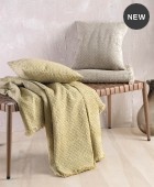 Διακοσμητική μαξιλαροθήκη (40Χ40) EDITOR GOLD, RYTHMOS HOME Μαξιλαροθήκες