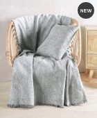 Ριχτάρι διθέσιου (180X240) FIDEL GREY, RYTHMOS HOME Διθέσιου