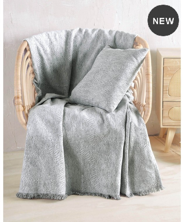 Ριχτάρι πολυθρόνας (160Χ180) FIDEL GREY, RYTHMOS HOME Πολυθρόνας