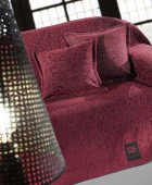 Ριχτάρι Καναπέ Matis Burgundy (Πολυθρόνας) 180x150 Σαλόνι