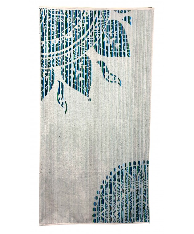 Πετσέτα Θαλάσσης ΚΟΜΒΟΣ Βελουτέ Zakar Design 3 Cotton 100% 85x160 Πετσέτες Θαλάσσης 
