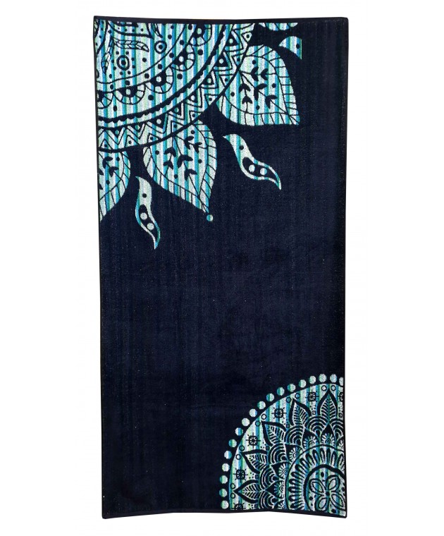 Πετσέτα Θαλάσσης ΚΟΜΒΟΣ Βελουτέ Zakar Design 6 Cotton 100% 85x160 Πετσέτες Θαλάσσης 