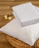 ΠΡΟΣΤΑΤΕΥΤΙΚΟ ΣΤΡΩΜΑΤΟΣ 120Χ200+40 ΑΔΙΑΒΡΟΧΟ ΚΑΠΙΤΟΝΕ BASIC Επιστρώματα Ημίδιπλα