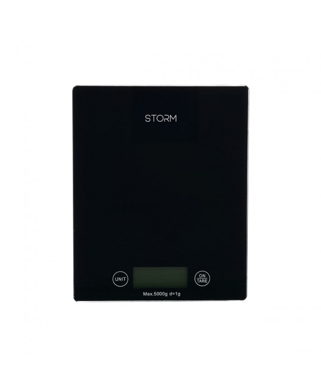 STORM ΖΥΓΑΡΙΑ ΚΟΥΖΙΝΑΣ BLACK ΨΗΦΙΑΚΗ ΜΕΓΙΣΤΟY ΒΑΡΟΥΣ 5kg Ζυγαριές