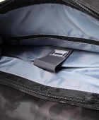 Σακίδιο με Θήκη Laptop 14" AMBER Army Μαύρο AM2034 Τσάντα-Θήκη Laptop