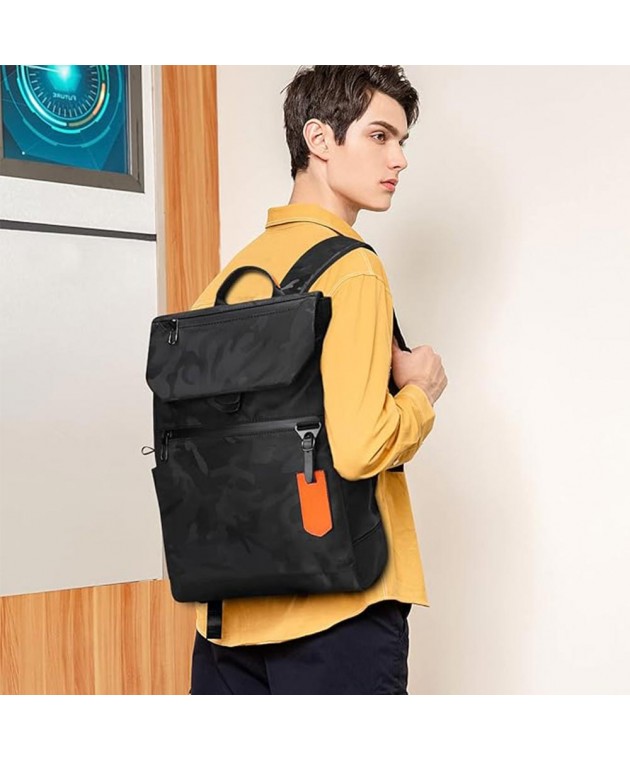 Σακίδιο με Θήκη Laptop 14" AMBER Army Μαύρο AM2034 Τσάντα-Θήκη Laptop