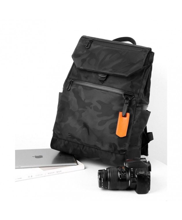 Σακίδιο με Θήκη Laptop 14" AMBER Army Μαύρο AM2034 Τσάντα-Θήκη Laptop