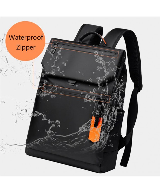 Σακίδιο με Θήκη Laptop 14" AMBER Μαύρο AM2034 Τσάντα-Θήκη Laptop