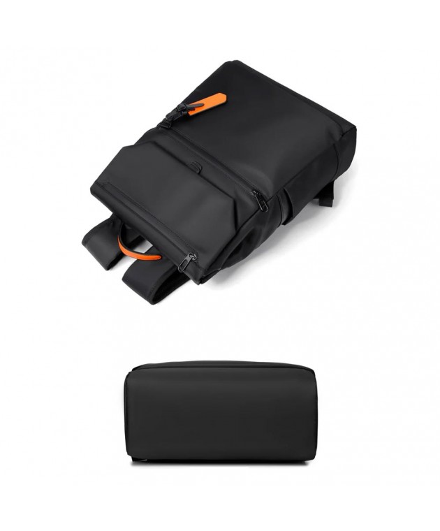 Σακίδιο με Θήκη Laptop 14" AMBER Μαύρο AM2034 Τσάντα-Θήκη Laptop