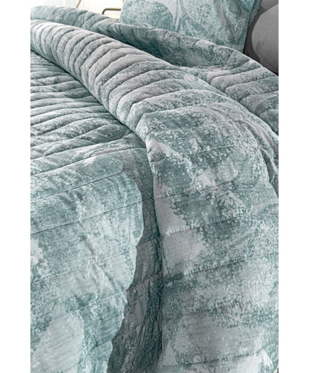 Πάπλωμα Drama Mint Suede 220x240 Παπλώματα Υπέρδιπλα