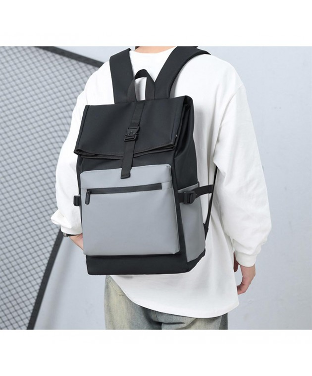 Σακίδιο με Θήκη Laptop 15.6" AMBER Μαύρο/Γκρι AM2045 Τσάντα-Θήκη Laptop