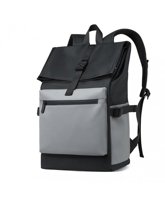 Σακίδιο με Θήκη Laptop 15.6" AMBER Μαύρο/Γκρι AM2045 Τσάντα-Θήκη Laptop