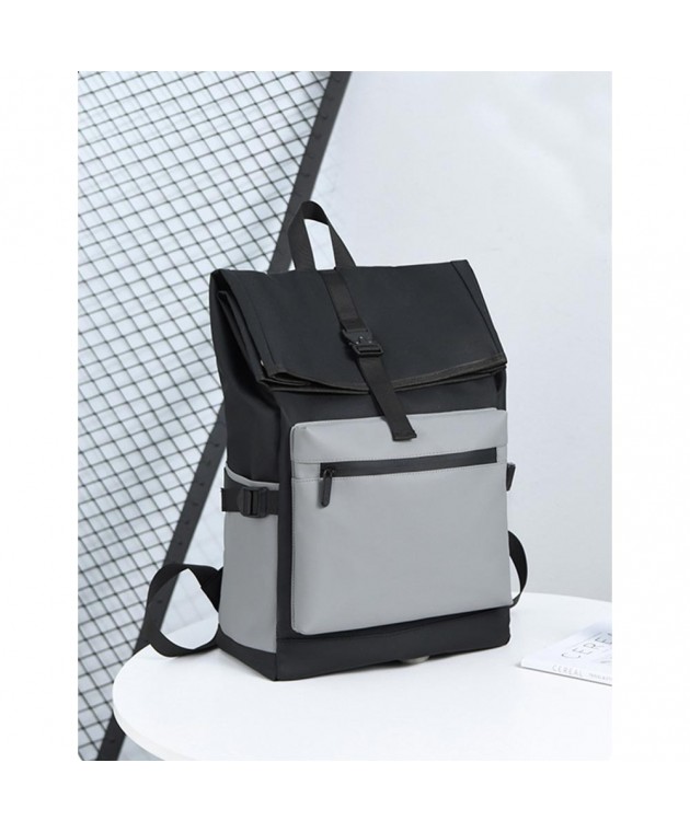 Σακίδιο με Θήκη Laptop 15.6" AMBER Μαύρο/Γκρι AM2045 Τσάντα-Θήκη Laptop