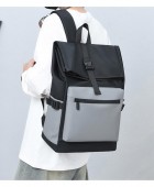 Σακίδιο με Θήκη Laptop 15.6" AMBER Μαύρο/Γκρι AM2045 Τσάντα-Θήκη Laptop