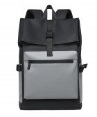 Σακίδιο με Θήκη Laptop 15.6" AMBER Μαύρο/Γκρι AM2045 Τσάντα-Θήκη Laptop