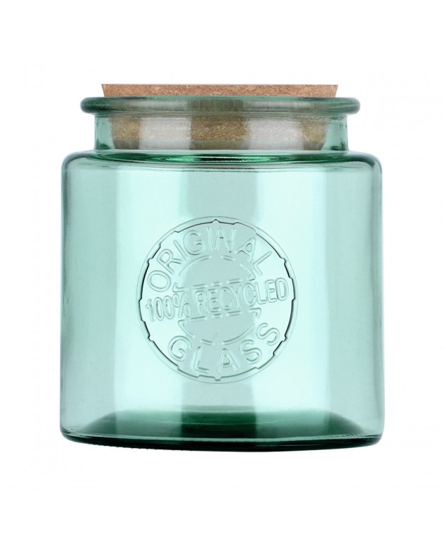 ESTIA ΔΟΧΕΙΟ ΑΠΟΘΗΚΕΥΣΗΣ EVERGREEN ΓΥΑΛΙΝΟ 900ml Βάζα Τροφίμων