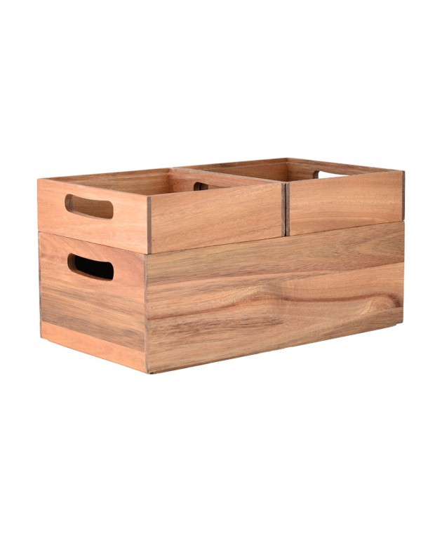 ESTIA ΚΟΥΤΙ ΟΡΓΑΝΩΣΗΣ ALLURE ΣΤΟΙΒΑΖΟΜΕΝΟ ΜΕ ΛΑΒΕΣ 35x20cm Κουτιά/Καλάθια Οργάνωσης