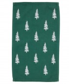 DAS HOME CHRISTMAS ΠΟΤΗΡΟΠΑΝΑ ΣΕΤ 2ΤΜΧ 30X50 0815 GREEN, RED Ποτηρόπανα Χριστουγεννιάτικα