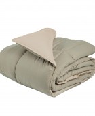 DAS HOME ΠΑΠΛΩΜΑ ΜΟΝΟ HAPPY 9692 TAUPE 160Χ220 Παπλώματα Μονά