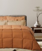 DAS HOME ΠΑΠΛΩΜΑ ΜΟΝΟ HAPPY 9694 SALMON, TERACOTTA 160Χ220 Παπλώματα Μονά