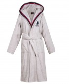 GREENWICH POLO CLUB ΜΠΟΥΡΝΟΥΖΙ X-LARGE ESSENTIAL 3064 GREY Μπουρνούζια