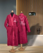 GREENWICH POLO CLUB ΜΠΟΥΡΝΟΥΖΙ X-LARGE ESSENTIAL 3210 BORDEAUX Μπουρνούζια