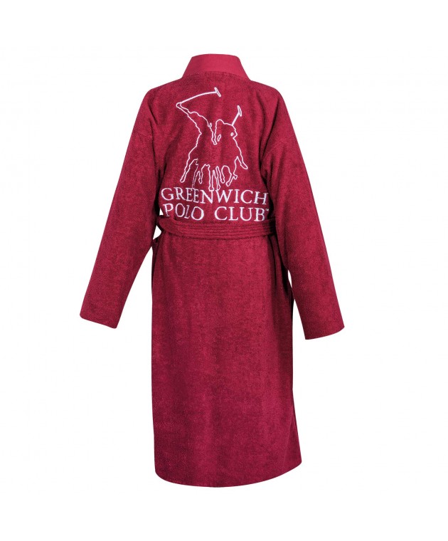 GREENWICH POLO CLUB ΜΠΟΥΡΝΟΥΖΙ X-LARGE ESSENTIAL 3210 BORDEAUX Μπουρνούζια