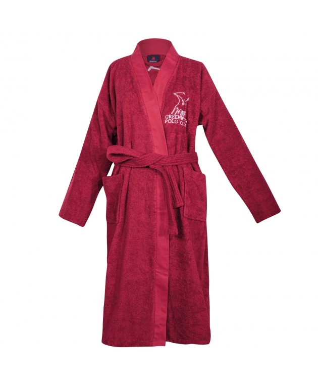 GREENWICH POLO CLUB ΜΠΟΥΡΝΟΥΖΙ X-LARGE ESSENTIAL 3210 BORDEAUX Μπουρνούζια