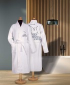 GREENWICH POLO CLUB ΜΠΟΥΡΝΟΥΖΙ X-LARGE ESSENTIAL 3211 WHITE Μπουρνούζια