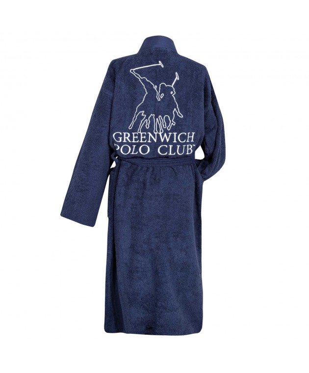 GREENWICH POLO CLUB ΜΠΟΥΡΝΟΥΖΙ X-LARGE ESSENTIAL 3212 ROYAL BLUE Μπουρνούζια