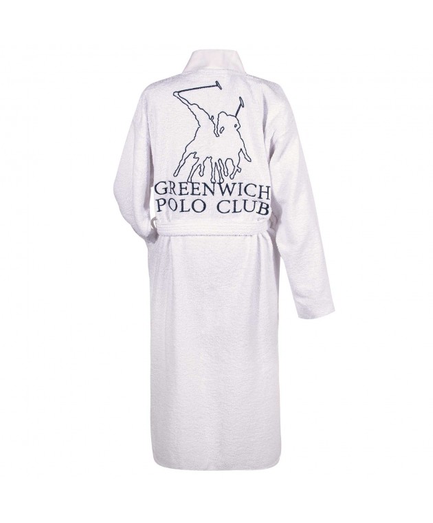 GREENWICH POLO CLUB ΜΠΟΥΡΝΟΥΖΙ LARGE ESSENTIAL 3211 WHITE Μπουρνούζια