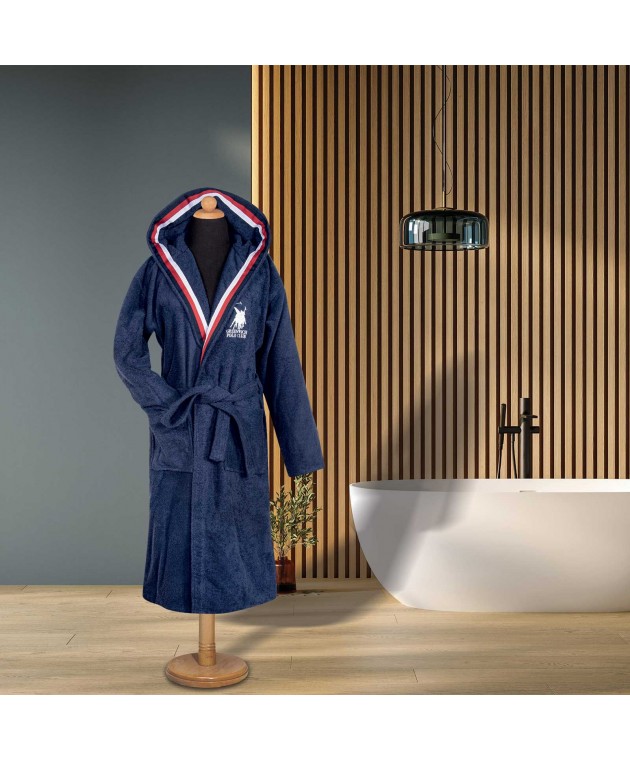 GREENWICH POLO CLUB ΜΠΟΥΡΝΟΥΖΙ SMALL ESSENTIAL 3063 NAVY Μπουρνούζια