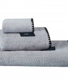 GREENWICH POLO CLUB ΣΕΤ ΠΕΤΣΕΤΕΣ 3 ΤΕΜΑΧΙΩΝ ESSENTIAL 4110 GREY Σετ πετσέτες Mπάνιου