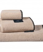 GREENWICH POLO CLUB ΣΕΤ ΠΕΤΣΕΤΕΣ 3 ΤΕΜΑΧΙΩΝ ESSENTIAL 4111 BEIGE Σετ πετσέτες Mπάνιου