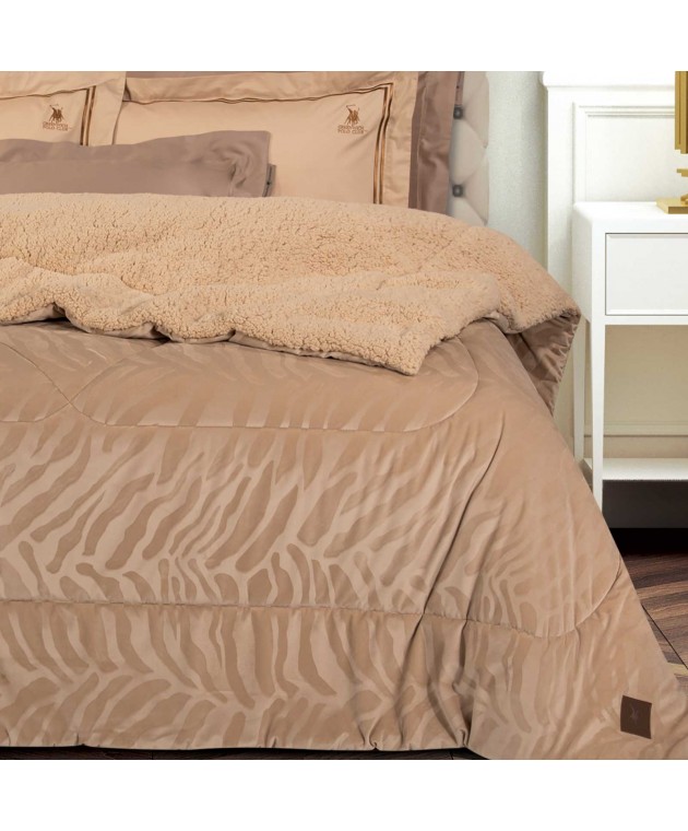 GREENWICH POLO CLUB ΚΟΥΒΕΡΤΟΠΑΠΛΩΜΑ KING SHERPA ESSENTIAL 4434 BEIGE 240Χ250 Κουβερτοπάπλωμα  king size