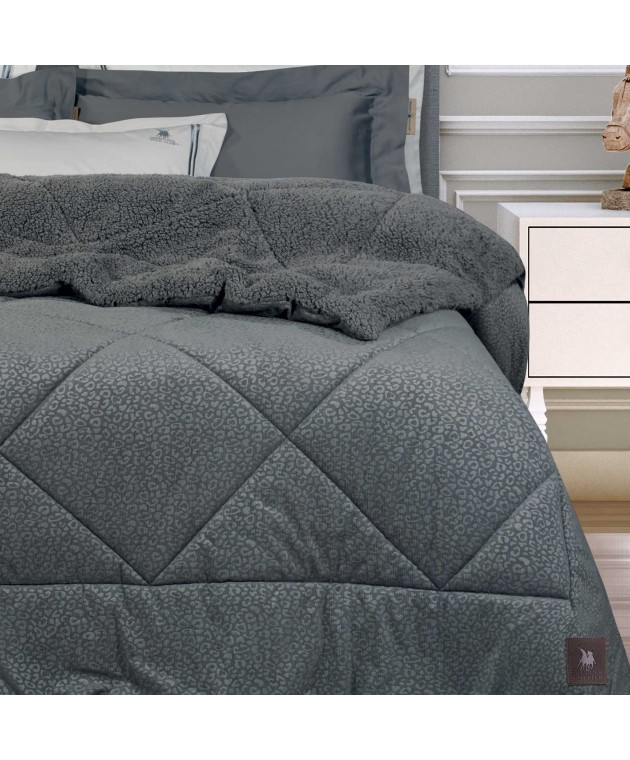 GREENWICH POLO CLUB ΚΟΥΒΕΡΤΟΠΑΠΛΩΜΑ KING SHERPA ESSENTIAL 4435 GREY 240Χ250 Κουβερτοπάπλωμα  king size