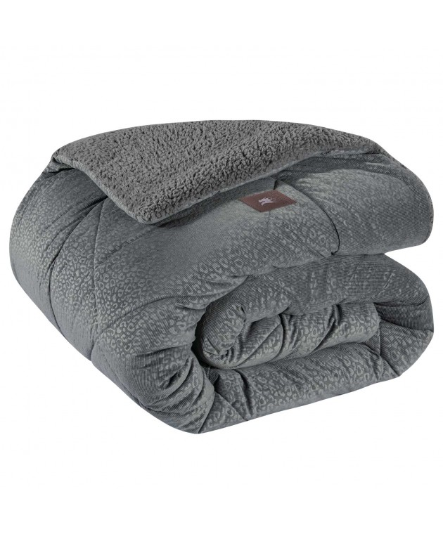 GREENWICH POLO CLUB ΚΟΥΒΕΡΤΟΠΑΠΛΩΜΑ KING SHERPA ESSENTIAL 4435 GREY 240Χ250 Κουβερτοπάπλωμα  king size