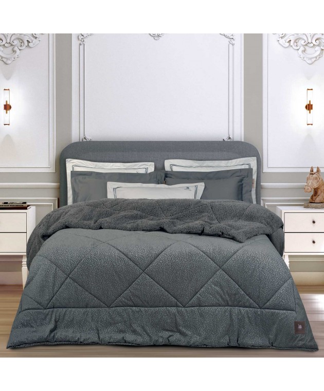 GREENWICH POLO CLUB ΚΟΥΒΕΡΤΟΠΑΠΛΩΜΑ KING SHERPA ESSENTIAL 4435 GREY 240Χ250 Κουβερτοπάπλωμα  king size