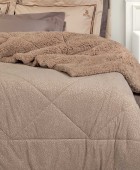 GREENWICH POLO CLUB ΚΟΥΒΕΡΤΟΠΑΠΛΩΜΑ KING SHERPA ESSENTIAL 4437 TAUPE 240Χ250 Κουβερτοπάπλωμα  king size